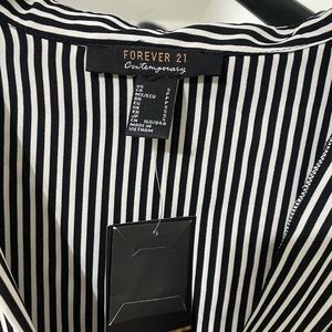 Black and white dress